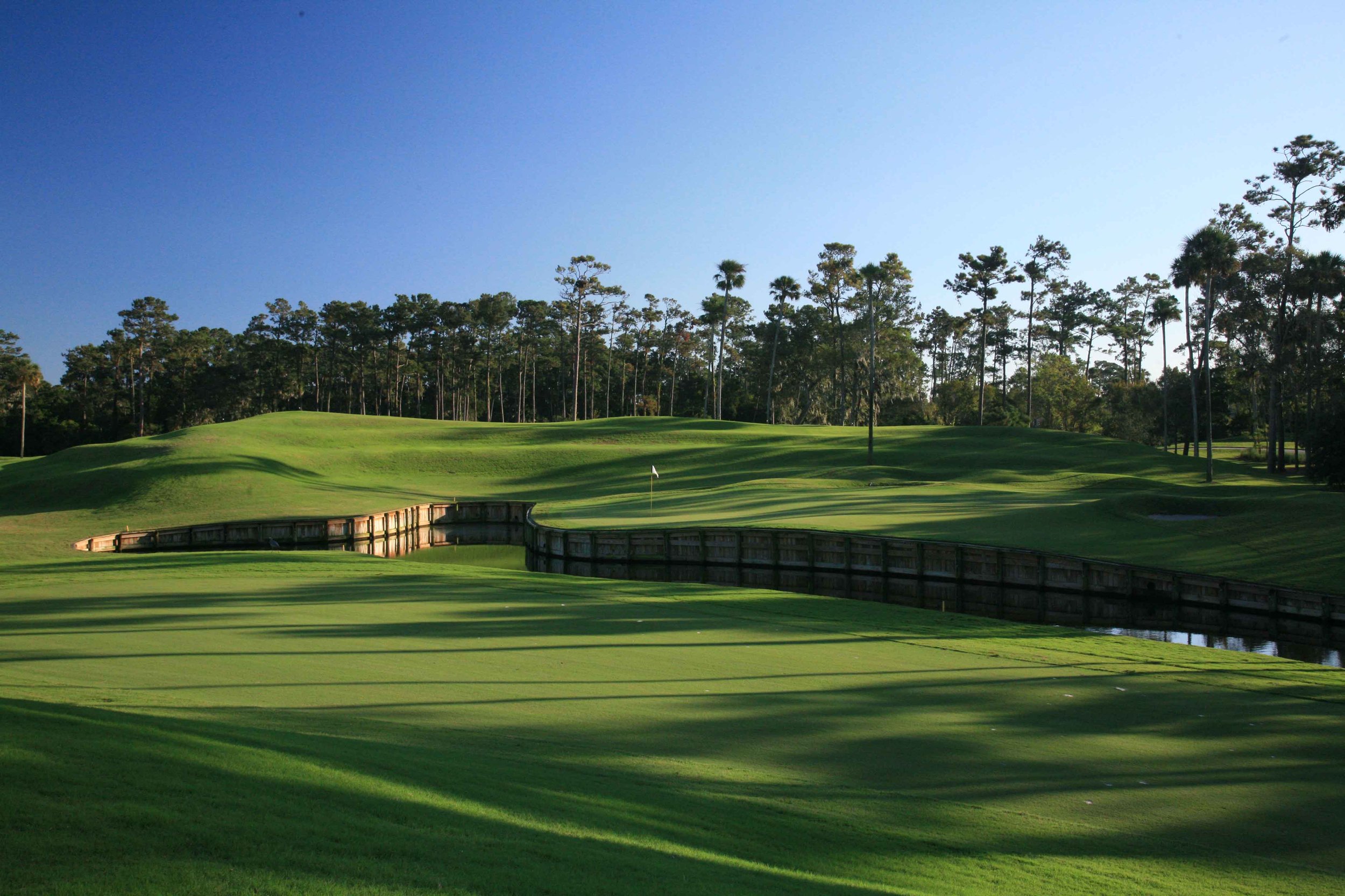 Golf Course Aerial View